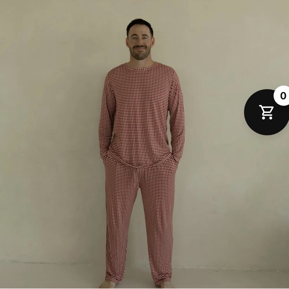Forever French Men’s Bamboo Viscose Pajama Set